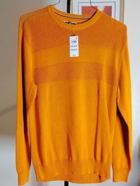 Club Room Orange Crewneck Sweater